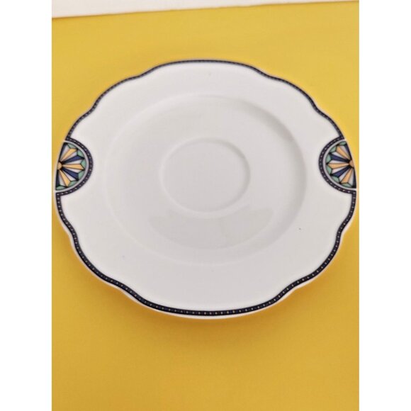 Vintage Rosenthal Grace Society Pearl China Teacup & Saucer Set Art Deco - Picture 7 of 13